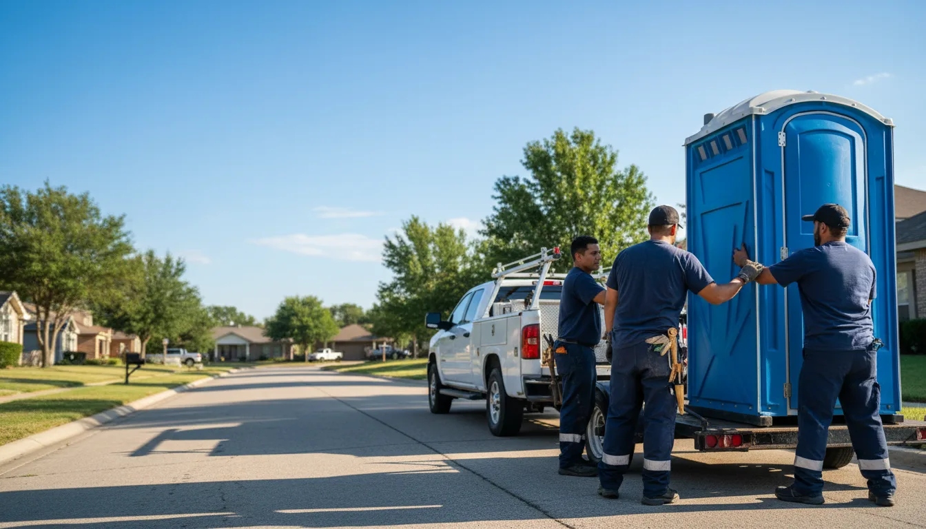 Portable Toilet Rental in Walcott, IA near me